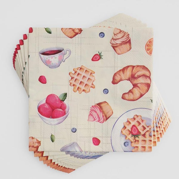 Paperilautasliinat Brunch