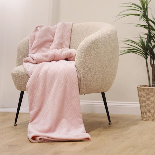 Torkkupeitto Esme vaaleanpunainen